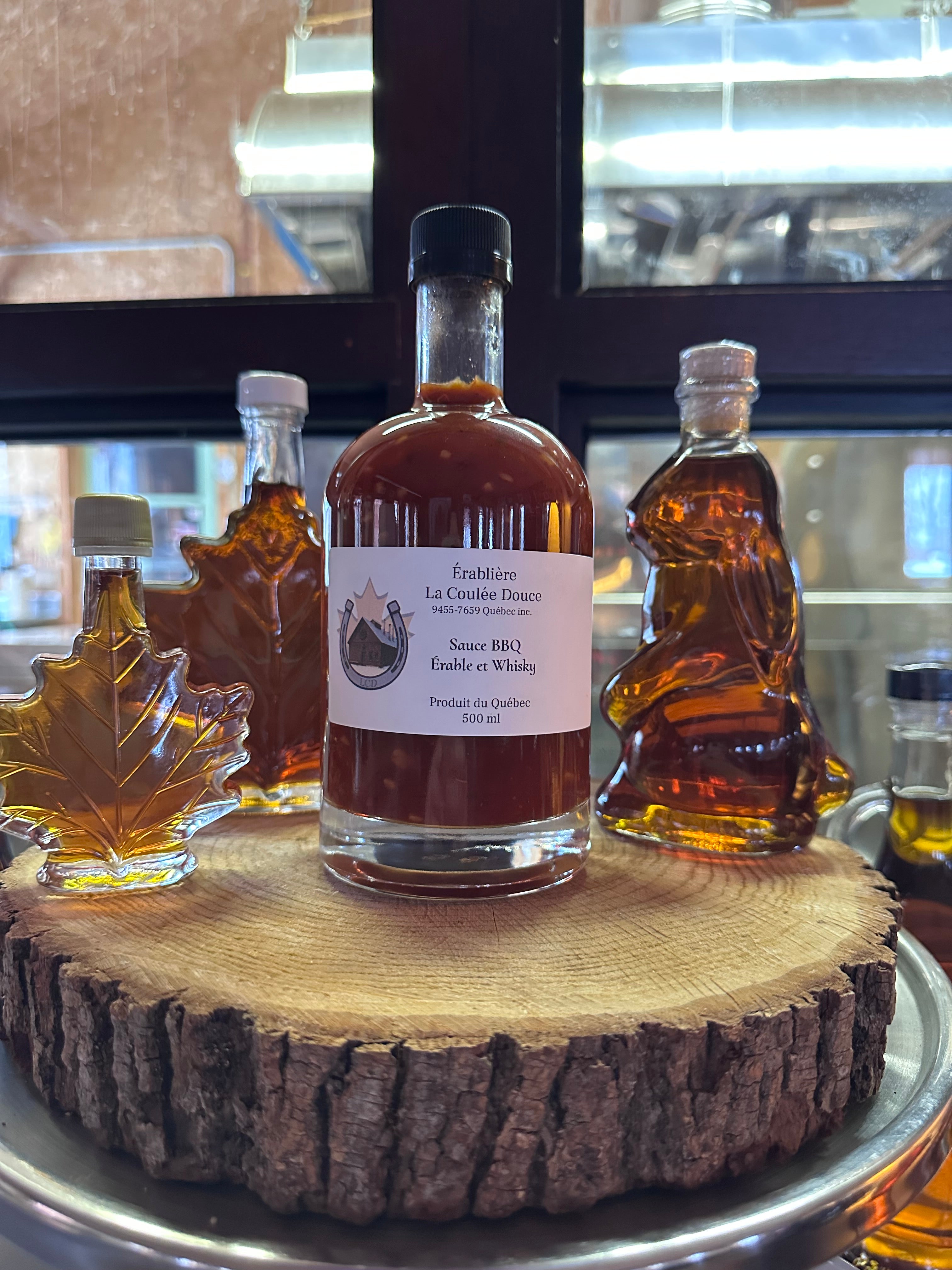 Sauce BBQ à l'Érable & whisky (500 ml)