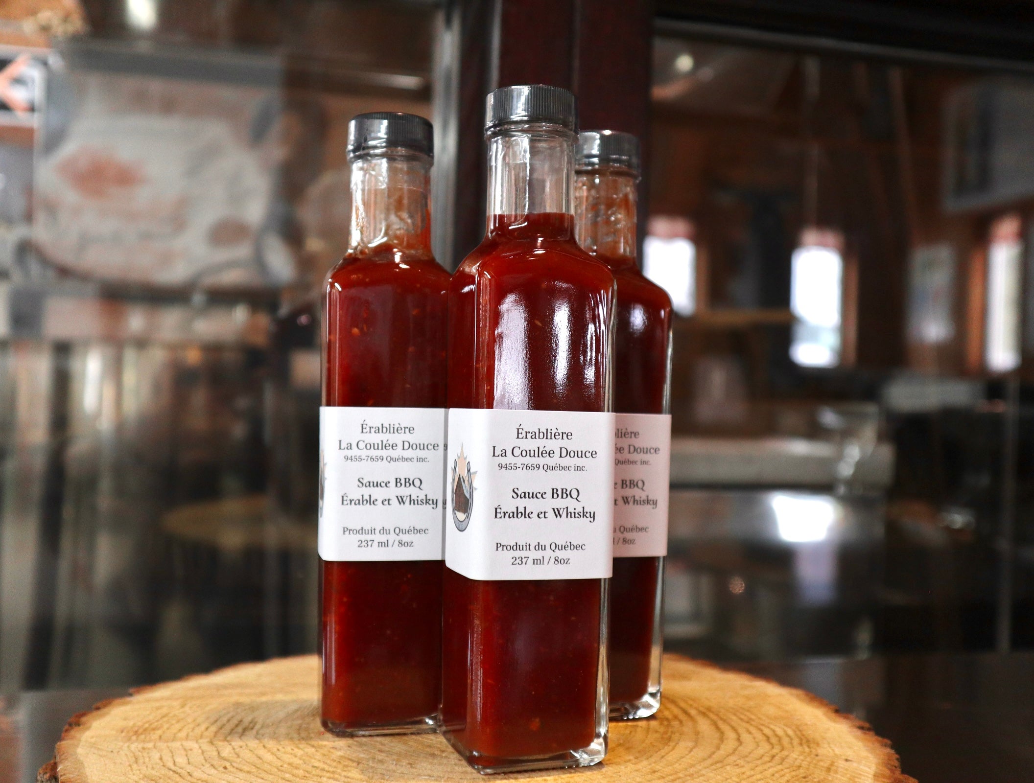 Sauce BBQ à l'Érable & whisky (250 ml)