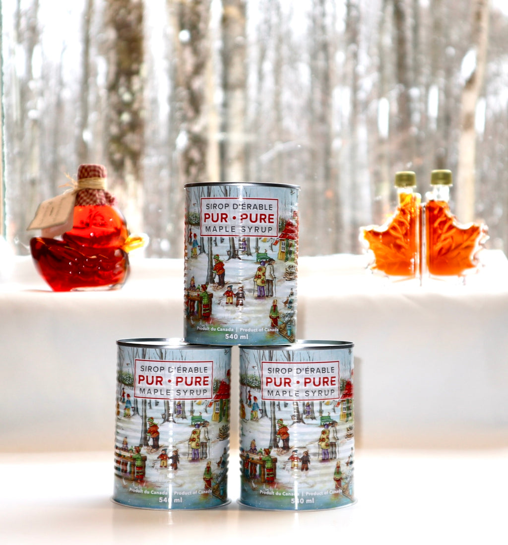 Maple Syrup (Gallon, 8 cans) DARK